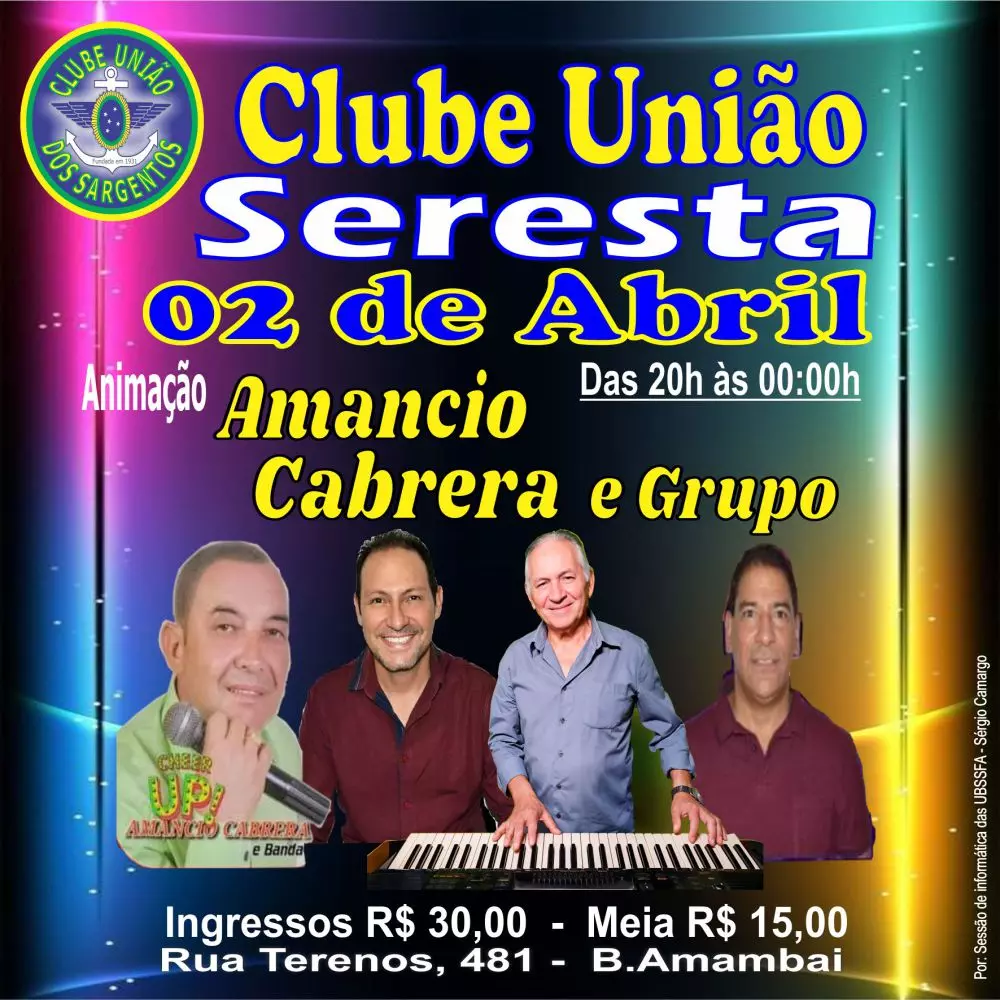 Seresta Baile dia 02/04/2025